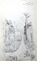 cc02980 Carter sketch book page 13.jpg; cc02980; Sketch book of Reverend Henry Carter; Album